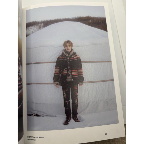 NCT Golden Age Album Kpop CD with Bookmark Jeno - Picture 4 of 8